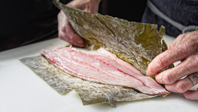 Photo of CURING FISH with SEAWEED